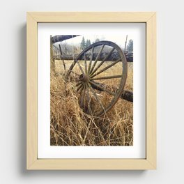 Last of the Old West Recessed Framed Print