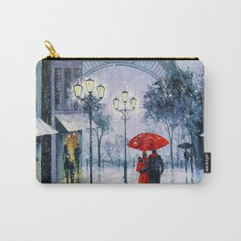 The first snow in Paris Carry-All Pouch