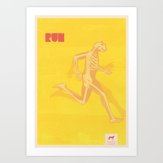 Run Art Print