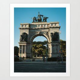 Grand Army Plaza, Brooklyn Art Print | Bicycle, Horse, Old, Wheel, Landmark, Unitedstates, Historic, Statue, Brooklyn, Travel 
