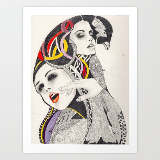 I Believe in beauty 4 Art Print