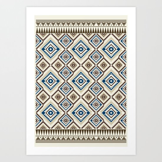 Navajo Seven Art Print