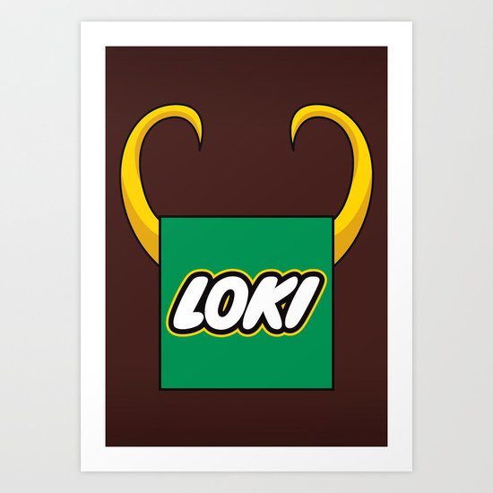 Loki Logo Art Print