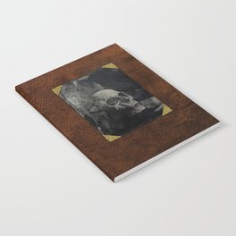 Skull Tintype Notebook Notebook