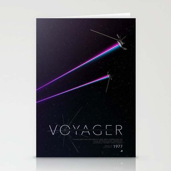 Voyager - Movie Poster Stationery Cards