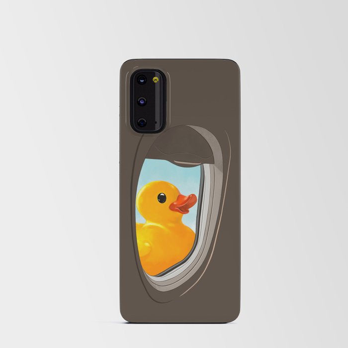 Hello! Yellow Duck Android Card Case