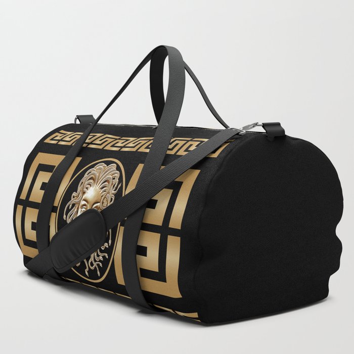 Gold duffle bag deals