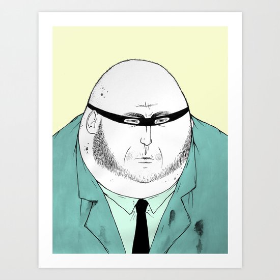 Superheroes SF Art Print