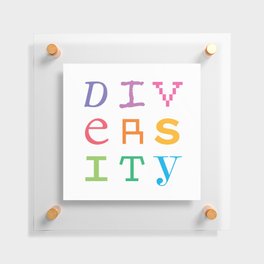 Diversity Floating Acrylic Print