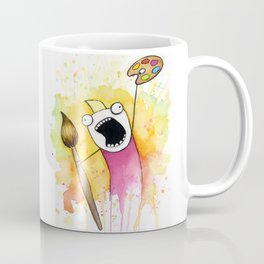 Meme Painting Coffee Mug