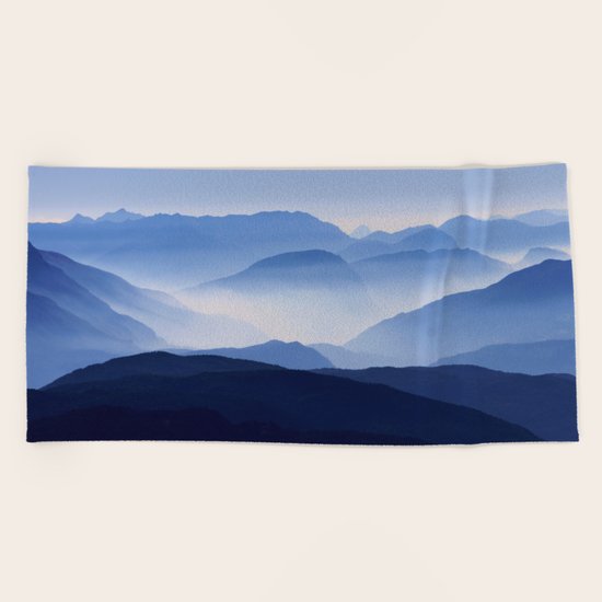 Blue Mountains Beach Towel