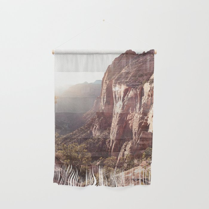 Sunset In Zion National Park Photo | Colors of Utah Landscape Nature Art Print | USA Digital Travel Photography Wall Hanging