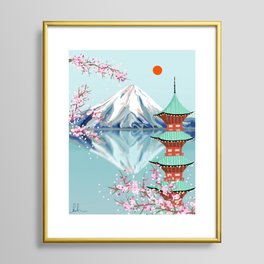 Mt. Fuji Framed Art Print