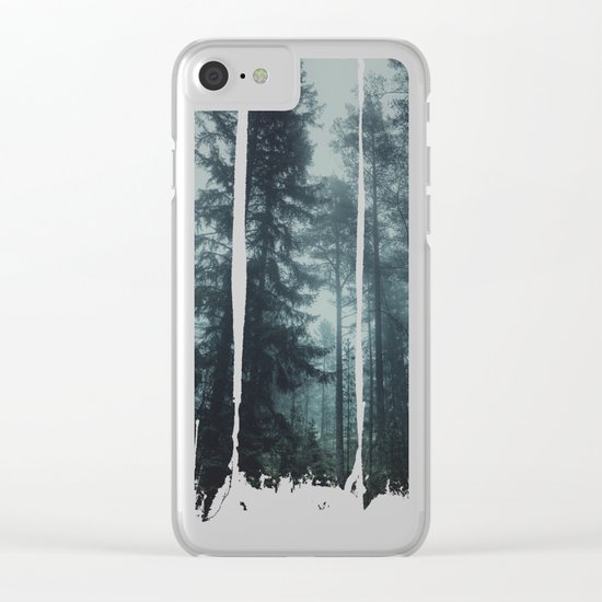 Flirting with temptation Clear iPhone Case