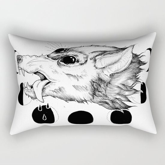Hellhound Rectangular Pillow