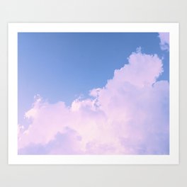 #02#Cloud#Sky#light Art Print