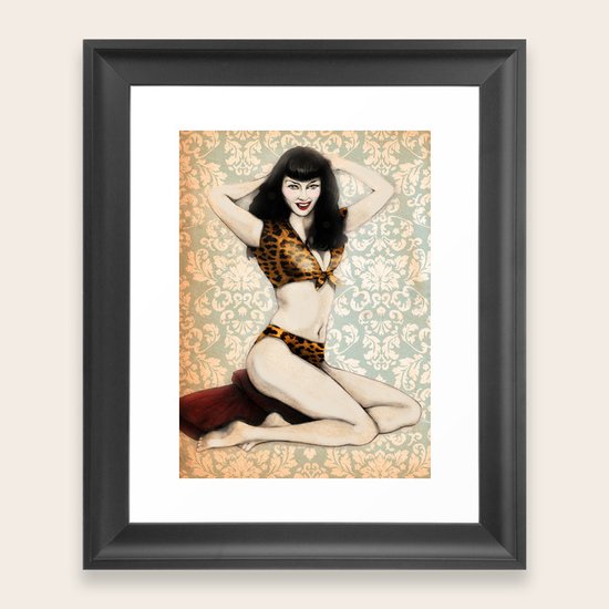 Betty Framed Art Print