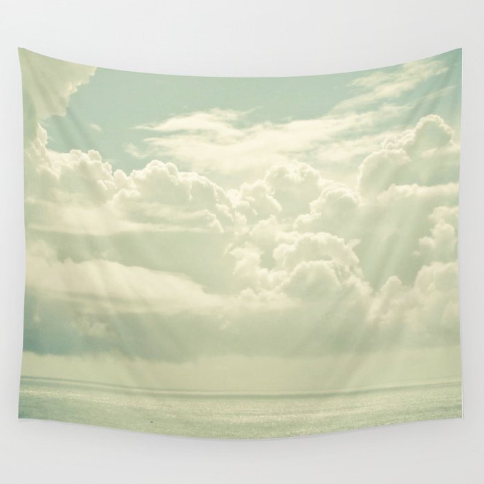 As the Clouds Gathered Wall Tapestry
