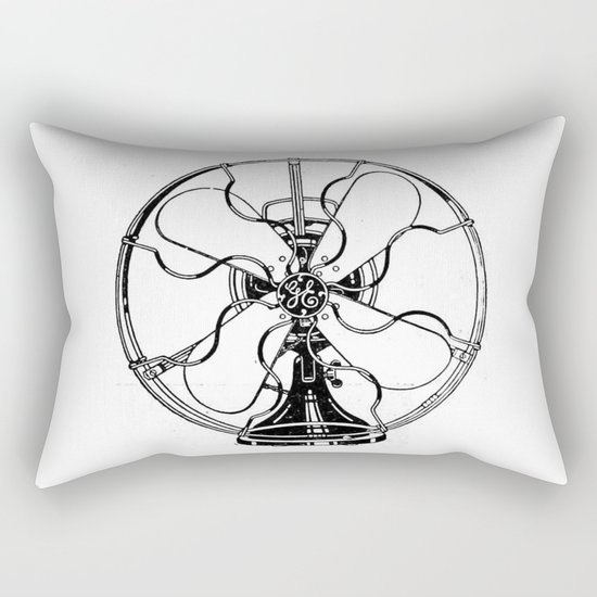 Fan Rectangular Pillow