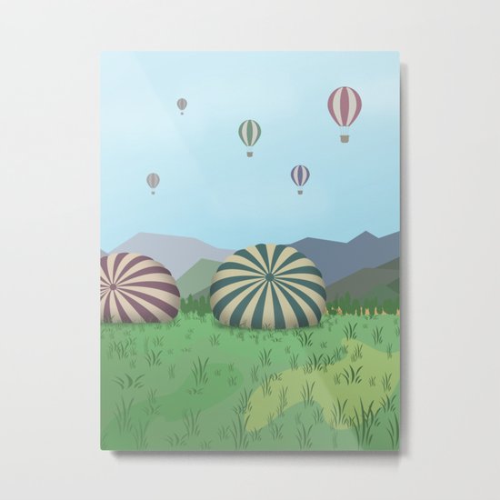FROM THE HEIGHTS Metal Print