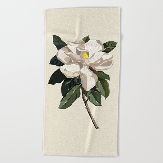 Within a Flower Beach Towel