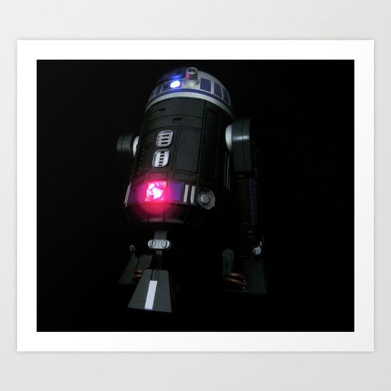 Dark Droid Art Print