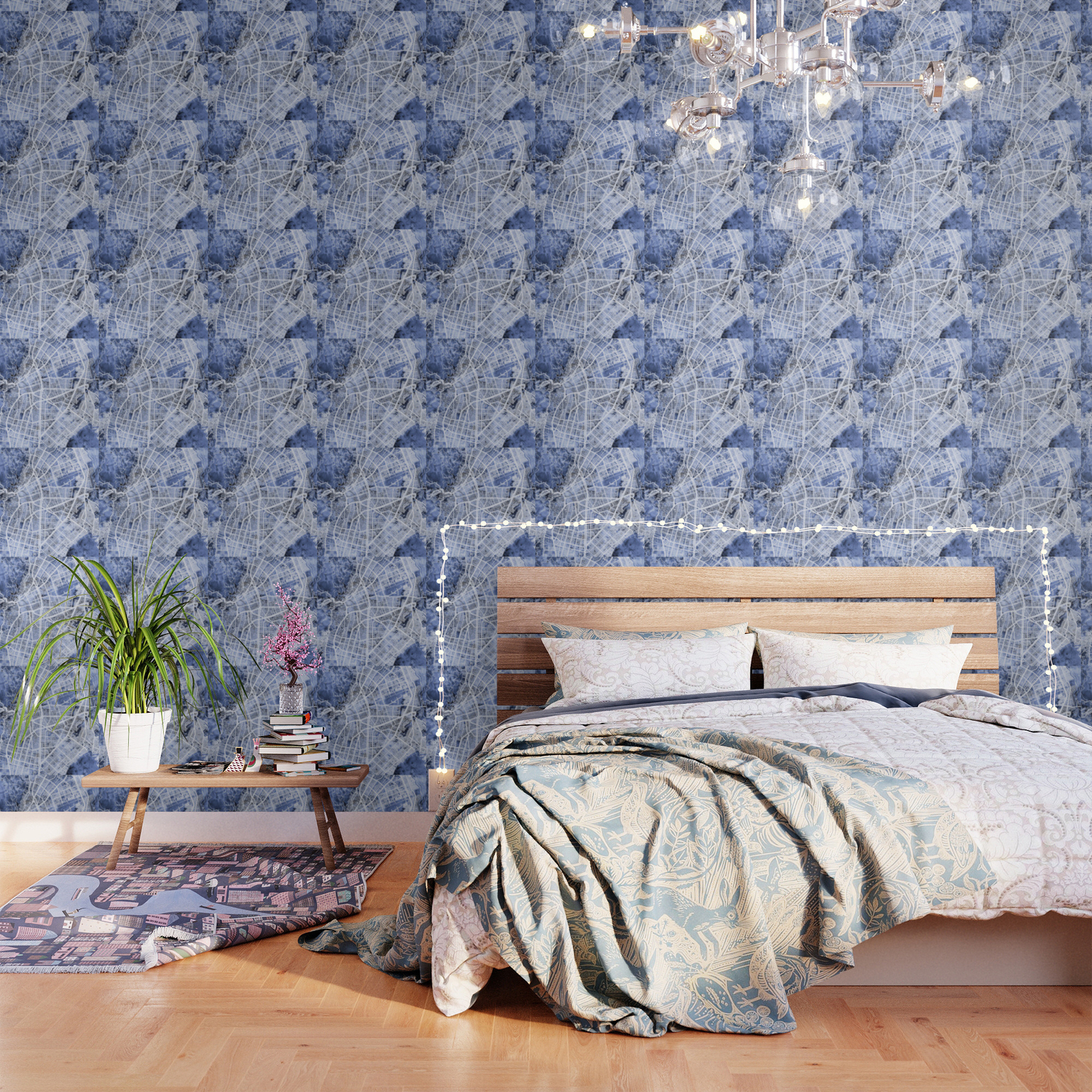 Cali Colombia City Map Wallpaper By Artpause Society6