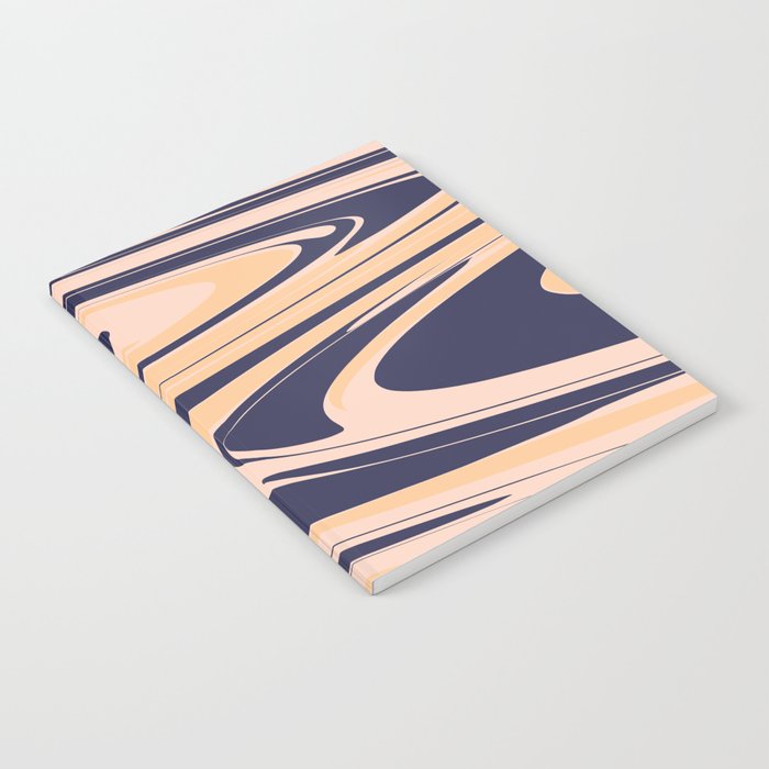 Abstraction_STARS_GALAXY_MILKY_WAY_SPACE_RIVER_POP_ART_0721A Notebook