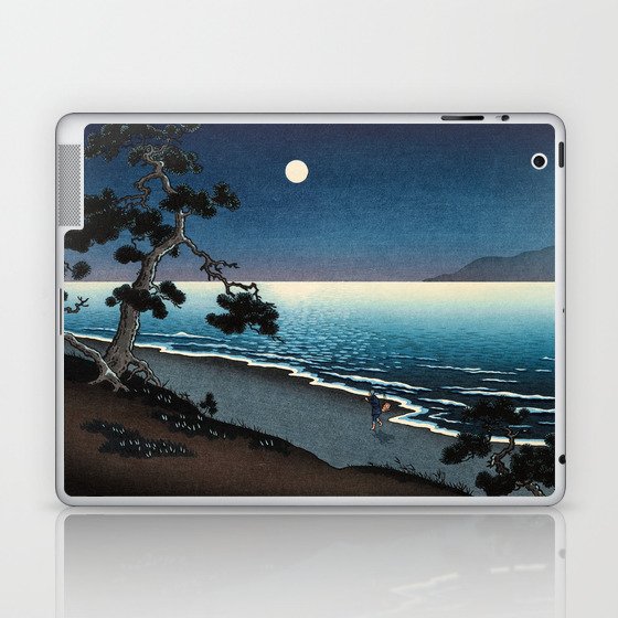 Suma Beach, 1938 by Tsuchiya Koitsu Laptop & iPad Skin