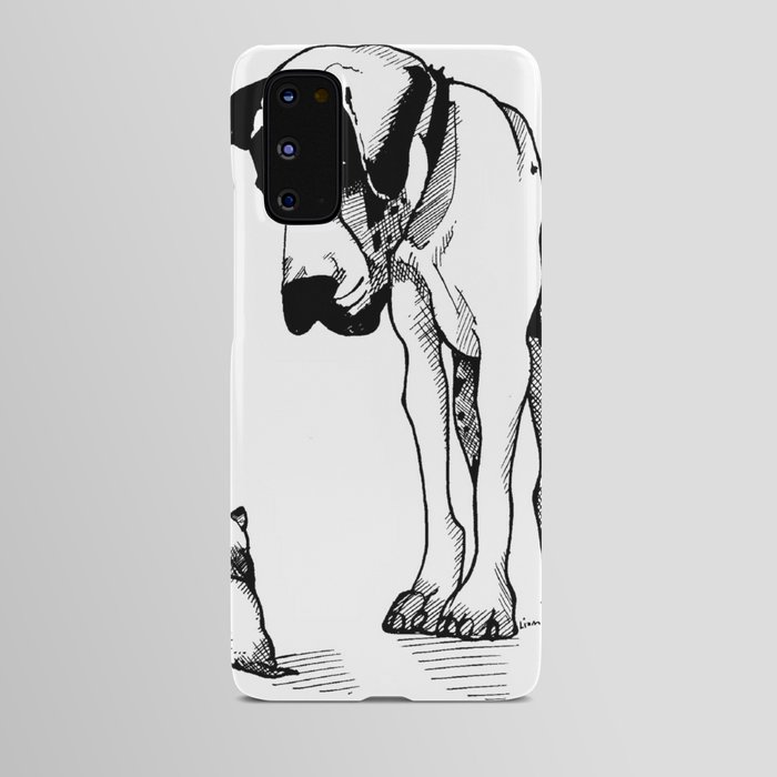 Great Dane & Chihuahua Android Case
