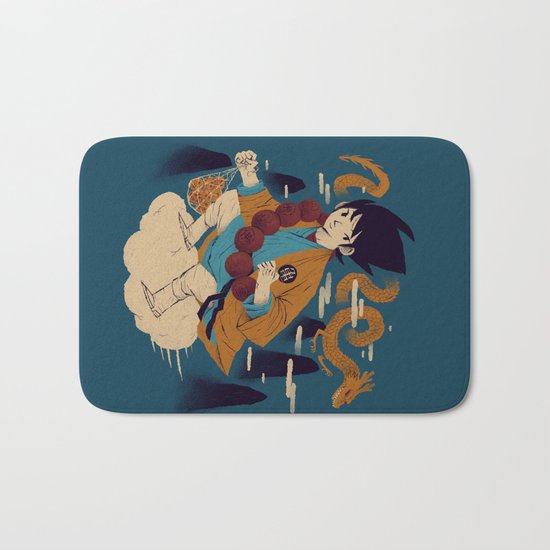 woodblockkakarot Bath Mat