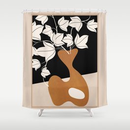  Abstract Art Vase 07 Shower Curtain