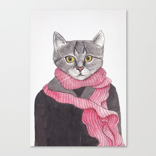 I'm No Cat Canvas Print