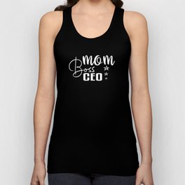 Mom Boss CEO Hustle Mother's Day Tank Top