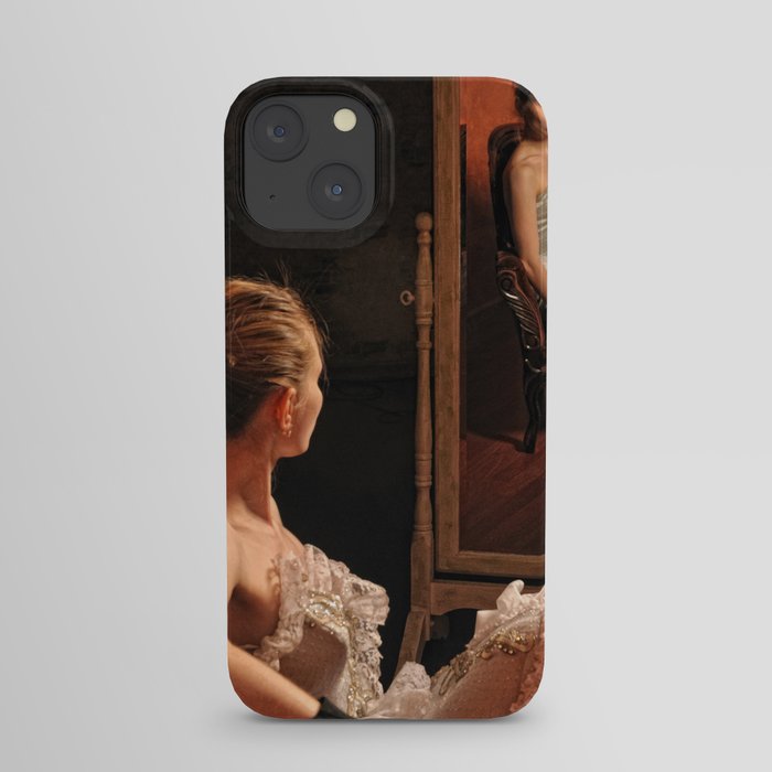 Victoria and the mirror iPhone Case