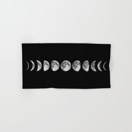 moon phases Hand & Bath Towel