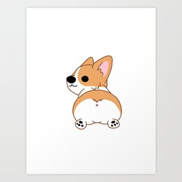 Corgi Art Prints For Any Decor Style Society6