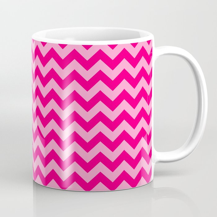 Pink Morroccan Moods Chevrons Coffee Mug