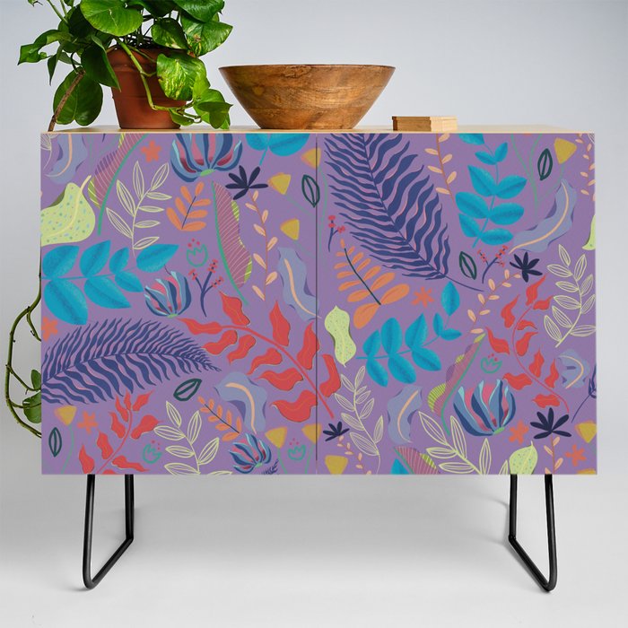 flow with the flowers 5 Credenza