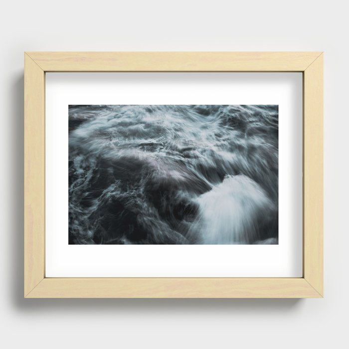 Ocean vibes Recessed Framed Print