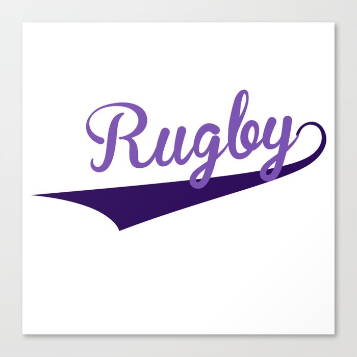 baseball wishes it had what rugby has Canvas Print