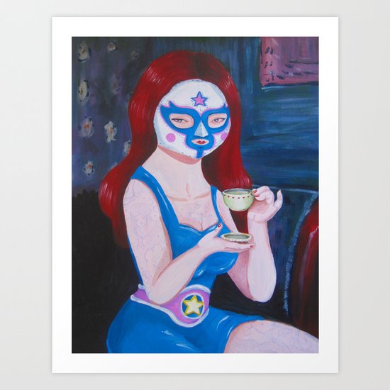 Sweetie girl Art Print