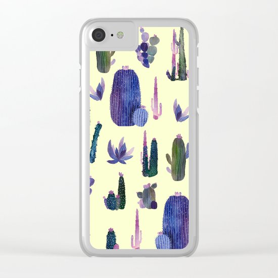 My best cactus New version!! Clear iPhone Case