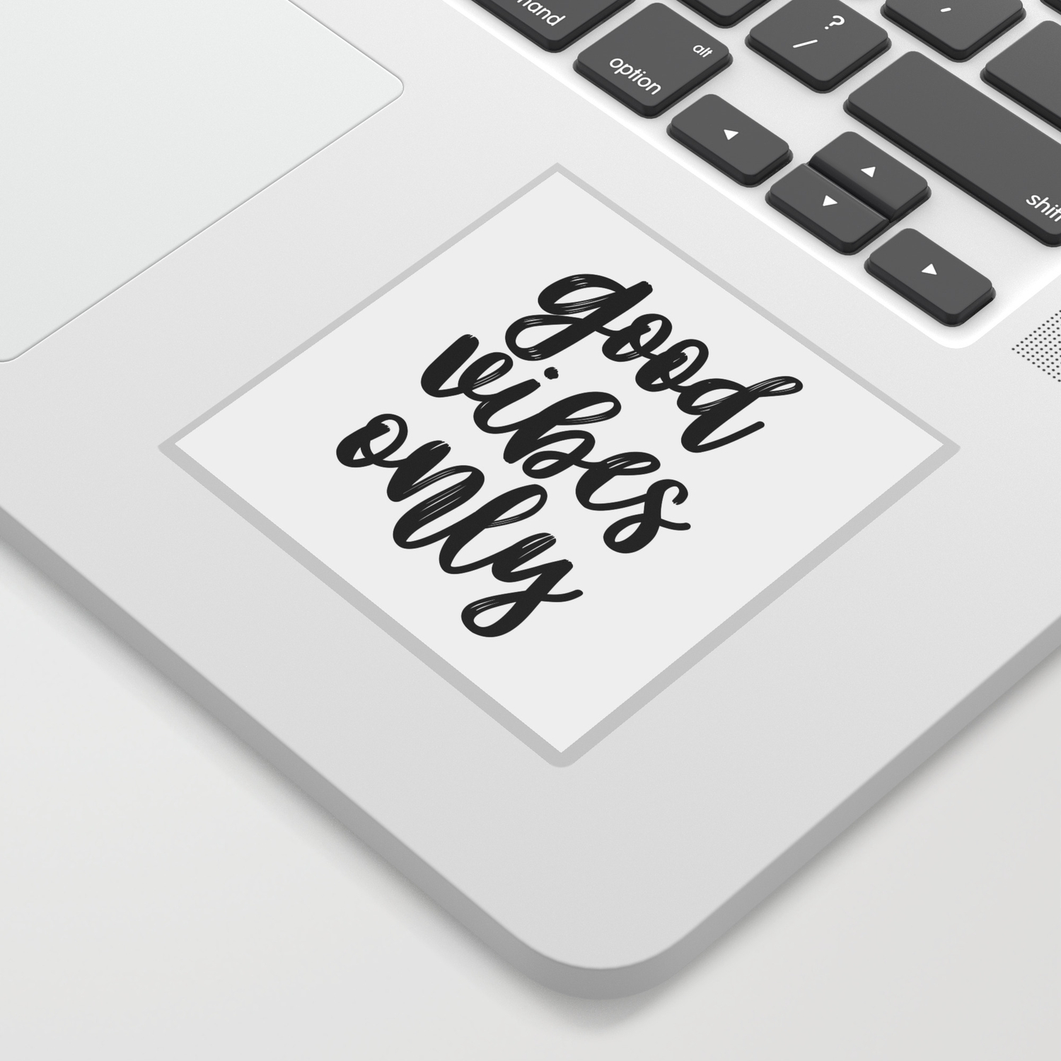 Good Vibes Only Office Wall Art Black And White Motivational Quote Inspirational Quote Sticker By Artbynikola Society6