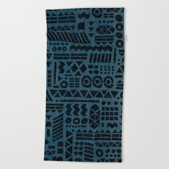 Northwoods Twilight. Beach Towel
