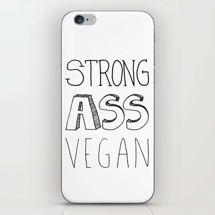 Strong Ass Vegan iPhone Skin