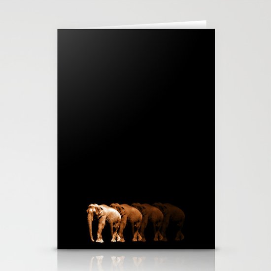 Elephants Stationery Cards