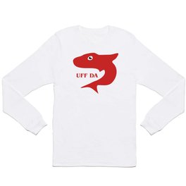 UFF DA fish red Long Sleeve T Shirt