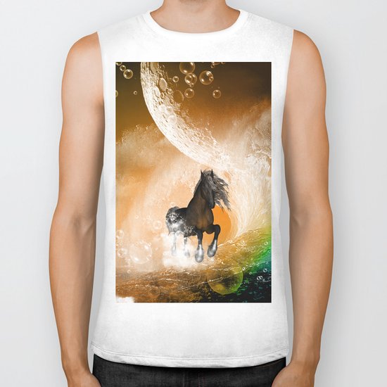Running horse Biker Tank
