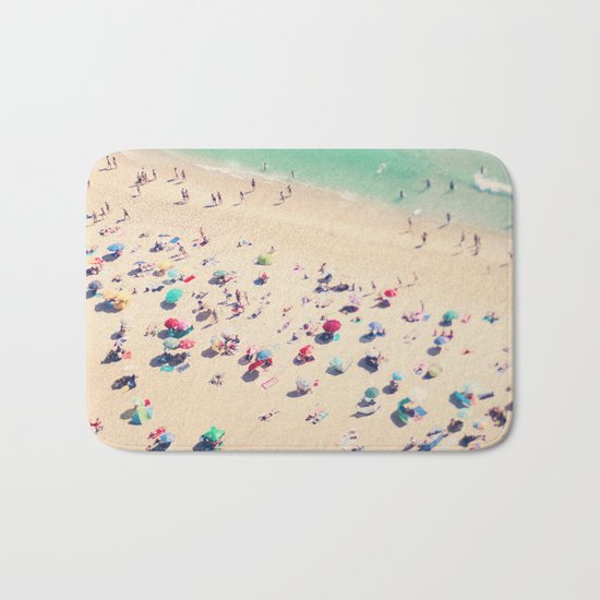 beach summer in love Bath Mat